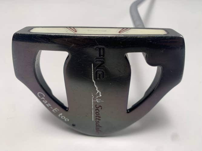 Ping Scottsdale Craz-E Too Putter 34" Black Dot Mens RH