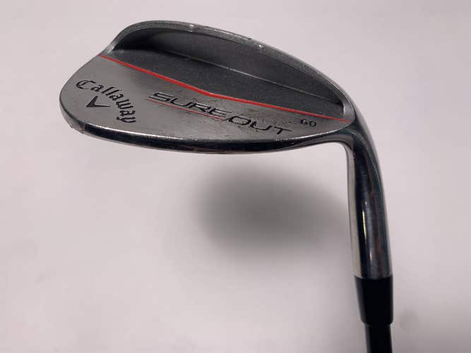 Callaway Sure Out Lob Wedge LW 60* UST Mamiya 65g Wedge Graphite Mens RH