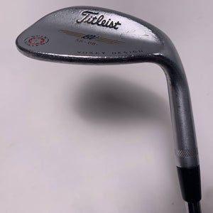 Titleist Vokey Spin Milled Chrome 2009 Lob Wedge LW 58* 8 Bounce Wedge RH