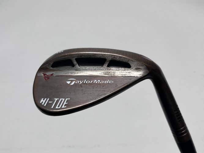 TaylorMade HI-TOE RAW Lob Wedge LW 58* 10 Precision Rifle 6.0 Stiff RH
