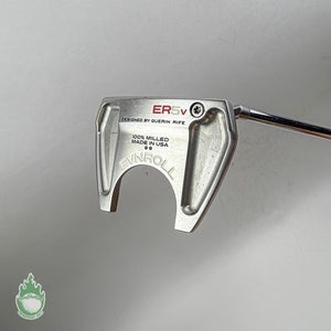 Used Right Handed EVNROLL ER5V 34" Milled Mallet Putter Steel Golf Club