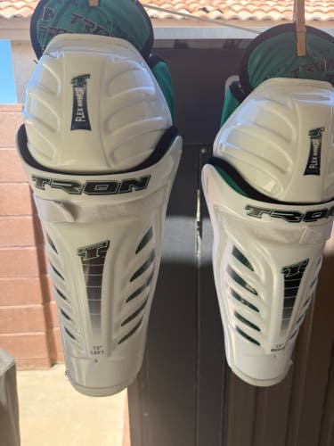 Senior Tron 15" Shin Pads (Used)