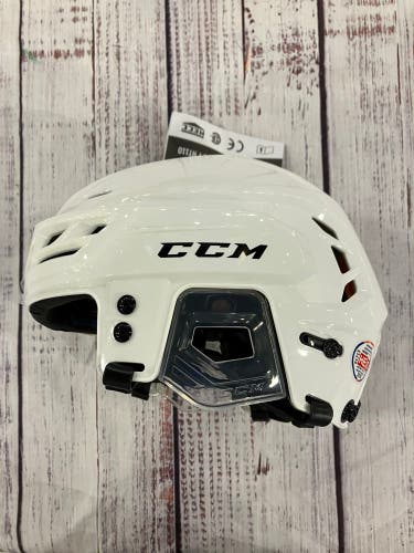 White Small CCM Tacks 710 Helmet (New)