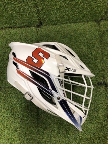 Syracuse White Cascade XRS Pro Helmet (Used)
