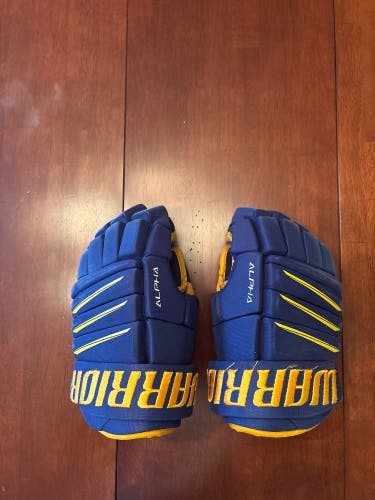 Warrior Alpha QX4 Gloves 13" (Used)