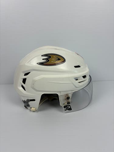 Used Medium CCM Resistance Pro Stock Helmet - White