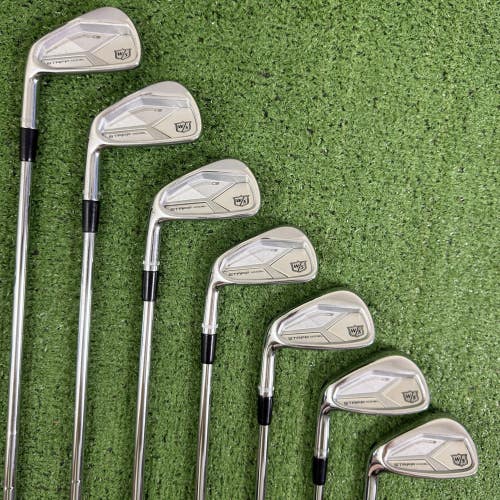 Wilson Staff Model CB 2021 Iron Set 4-PW Dynamic Gold Regular Flex Left Handed