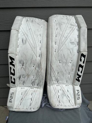 28+1" CCM Premier P2.5 Goalie Leg Pads (Used)