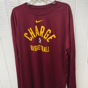Nike NBA G League Canton Charge Men’s XXLT NWT LS Tee Dri-Fit Basketball Shirt