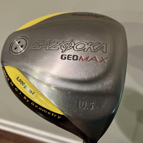 Tour Edge Bazooka Geomax Driver 10.5 Grafalloy A Flex Graphite Shaft RH