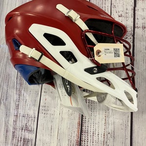 Red Adult Large Warrior Burn Helmet (New)