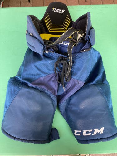 Blue Junior Medium CCM Tacks 5092 Hockey Pants (Used)