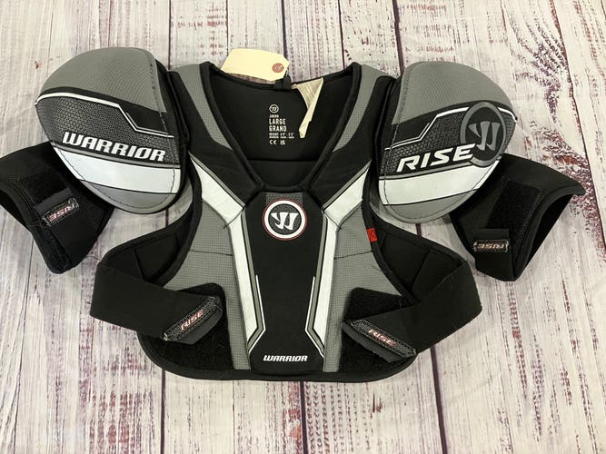 Large Junior Warrior Rise Shoulder Pads (Used)