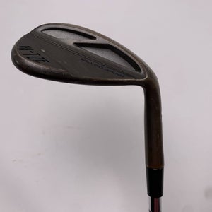 TaylorMade Milled Grind Hi-Toe 3 Copper Raw Lob Wedge LW 58* 10 KBS Mens RH