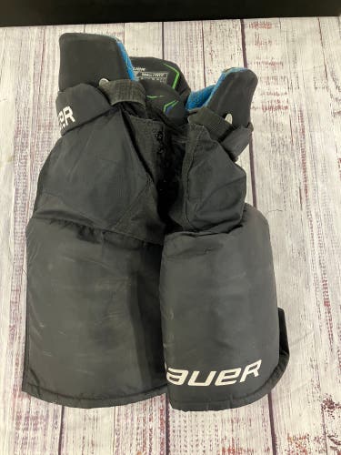 Black Junior Small Bauer X Hockey Pants (Used)
