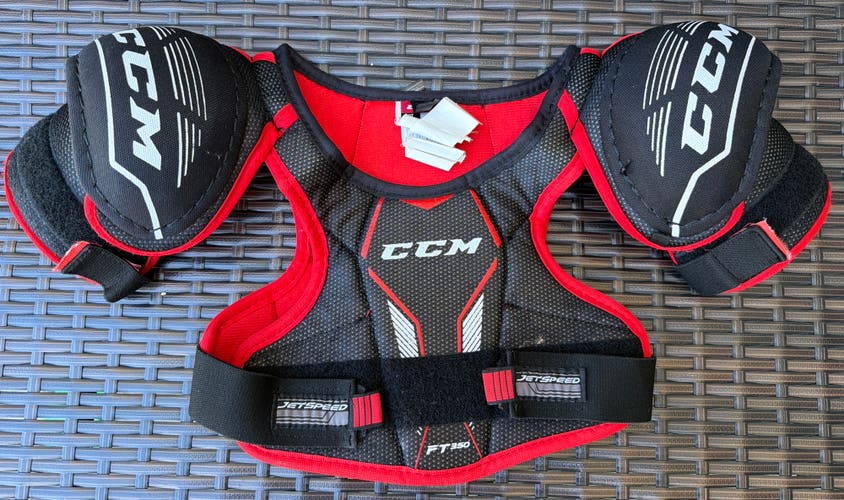 Small Youth CCM JetSpeed FT350 Shoulder Pads (Used)