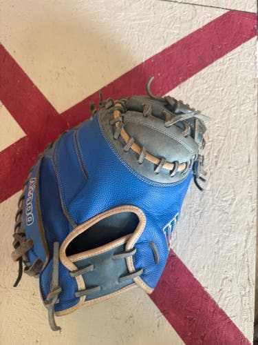 Wilson A2000 CM33SS RH Catcher's Baseball Glove 33" (Used)