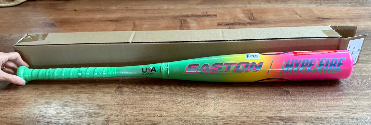 2026 Easton Hype Fire Composite USABat Certified Bat (-5) 25 oz 30" (New)