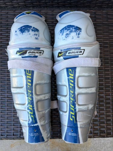 Senior Bauer Supreme 30 13" Shin Pads (Used)