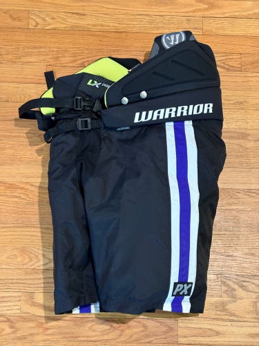 Men's Senior Small Warrior Alpha LX PRO Hockey Pants (Used) with Philly Express Pant Shell
