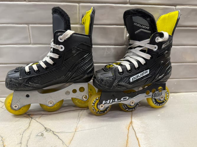 Bauer RS Inline Skates Size 10 kids (Used)