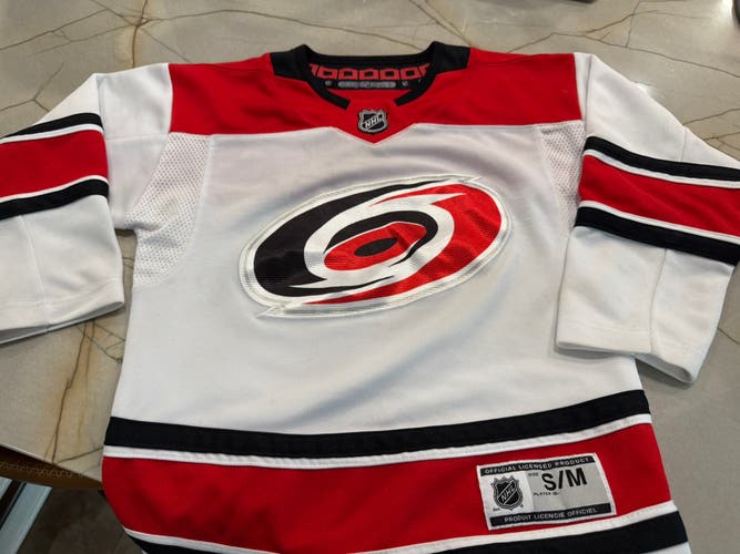 Carolina Hurricanes youth S/M official NHL jersey