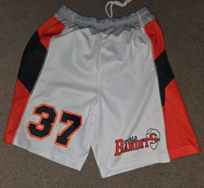 Buffalo Bandits Game Worn Used NLL Lacrosse Shorts Large