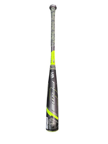 Used Louisville Slugger UBP9B10-20 BB/SB USA 2 5/8 Bat Grey And Lime 29" 11835-S000209590