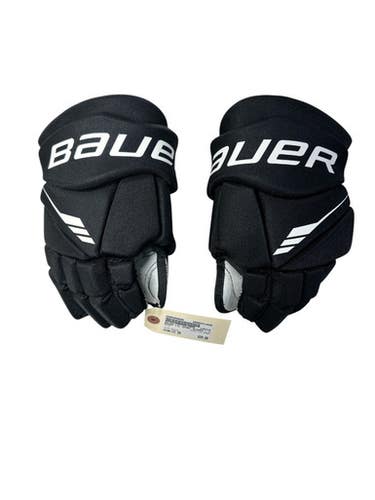 Used Bauer LIL SPORT Youth Gloves Black 11" 11835-S000209686