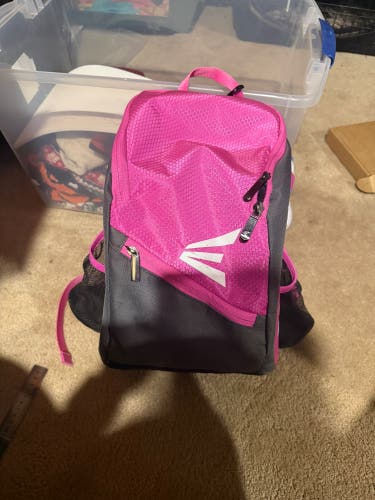 Easton bat bag and tball glove
