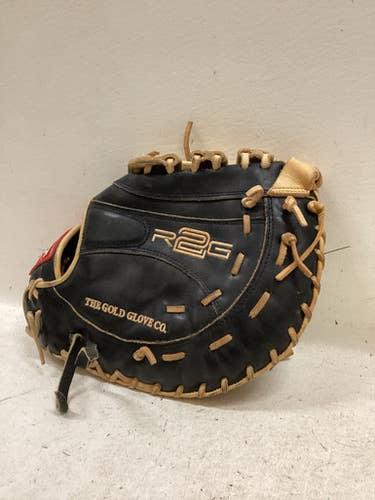 Used Rawlings HEART OF THE HIDE BB/SB First Base RH Throw Brown 12 1/2" 11725-S000504008