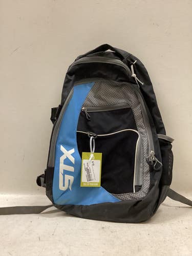 Used STX Player Backpack Black And Carolina Blue 11725-S000504043