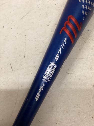 Used Marucci CAT 9 27/17 BB/SB USSSA 2 3/4 Bat 27" 11725-S000504037