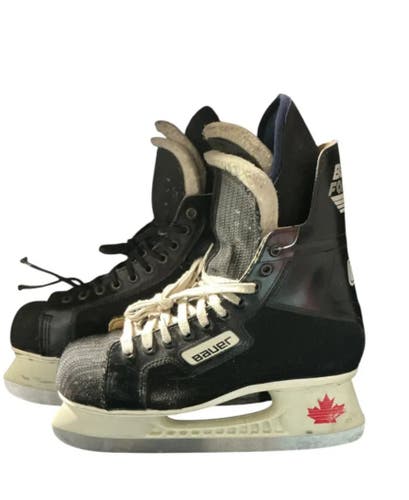 Black Bauer Formula Hockey Skates Regular Width 9 (Used)