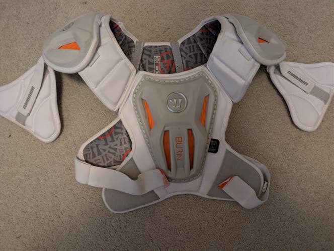 Large Adult Warrior Burn Shoulder Pads (Used)