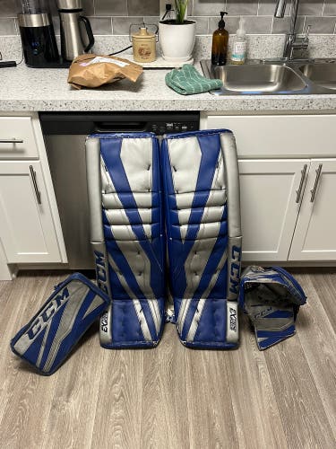 36" CCM Extreme Flex III Regular Goalie Full Set (Used)