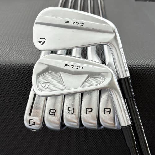 TAYLORMADE P770/P7CB 2024 COMBO IRON SET 5-A