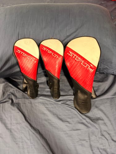 Driver/ 3 wood and 3 hybrid head overs