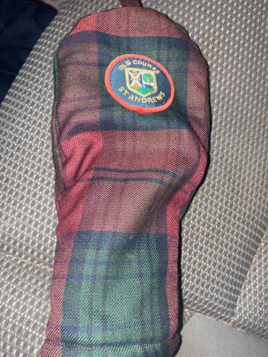 St. Andrews old course Fairway Wood Head cover