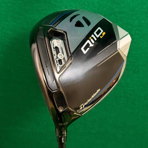 LH TaylorMade Qi10 LS 9 Driver Mitsubishi REAX 60-S Graphite Stiff w/HC