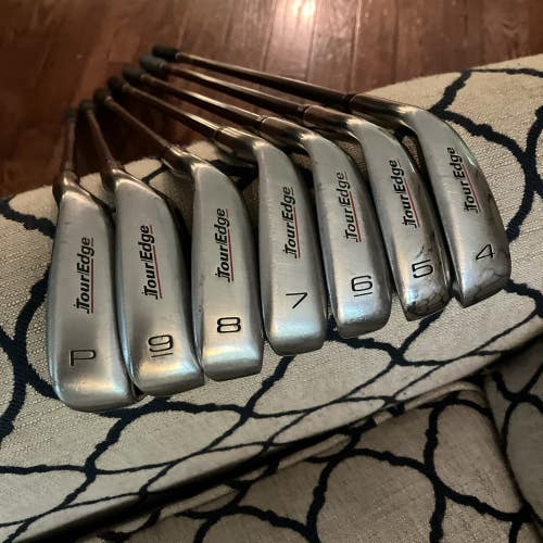 Tour Edge Bazooka JMax QL Iron Set 4-PW GRAPHITE A FLEX 70 Gram RH