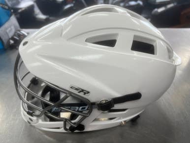 Used Cascade CS-R Lacrosse Helmet White Fits all 11497-S000159143