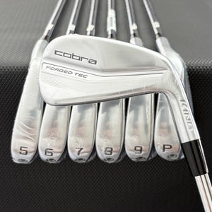 NEW COBRA KING FORGED TEC 2022 IRON SET 4-P