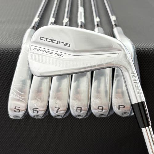 NEW COBRA KING FORGED TEC 2022 IRON SET 4-P