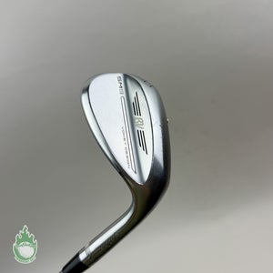 Right Handed Titleist Vokey SM9 M Grind Wedge 60*-08 Stiff Flex Steel Golf Club