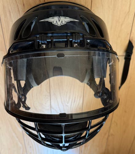 Large Mission M15 Helmet with Boulder full face mask(Used)