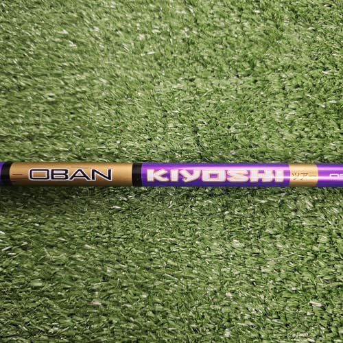 Oban Kiyoshi Purple 05 85G Extra X-Stiff 45.5" LONG Driver Shaft Taylormade Tip