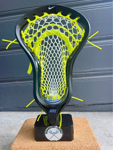 Nike L3 strung with Hero 4.0