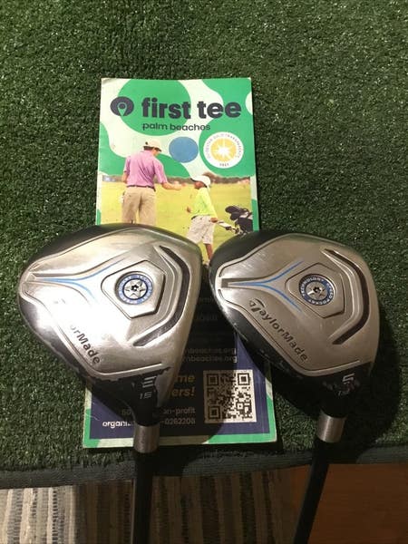Taylormade Jetspeed Woods Set (3W & 5W) Seniors Matrix VeloxT 69g