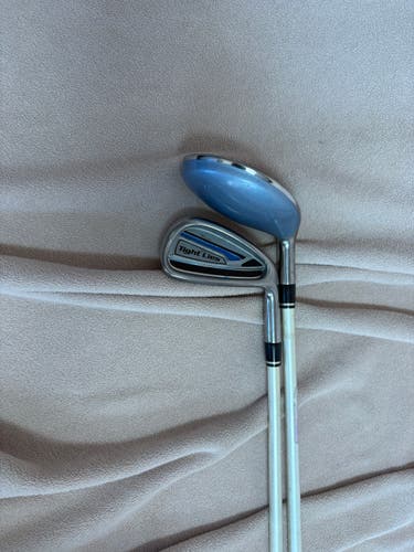 Women's Adams Tight Lies Right Handed Iron Set Ladies Flex Graphite Shaft (Used)